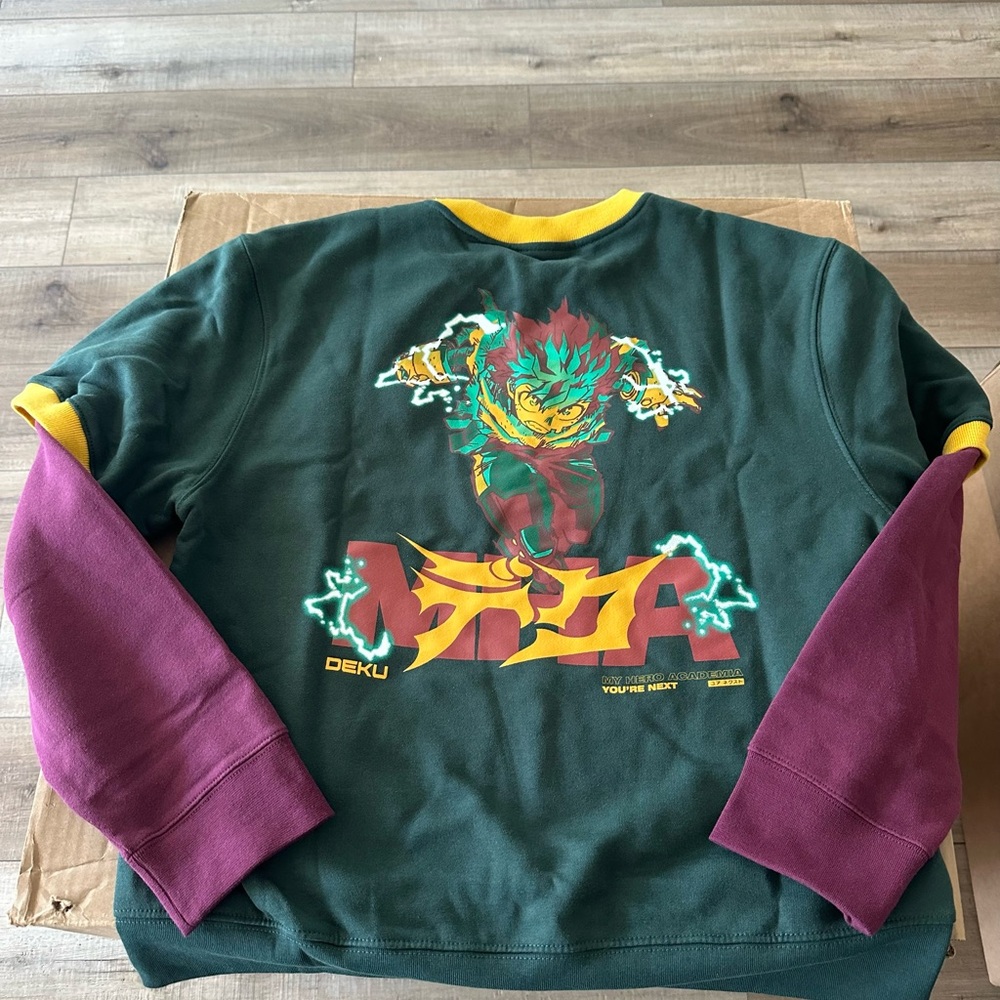 My Hero Academia Deku Twofer Sweatshirt - AX Exclusive